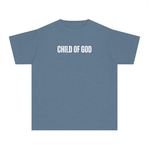 Child of God Youth Tee — Faith-Based Kids Christian T-Shirt