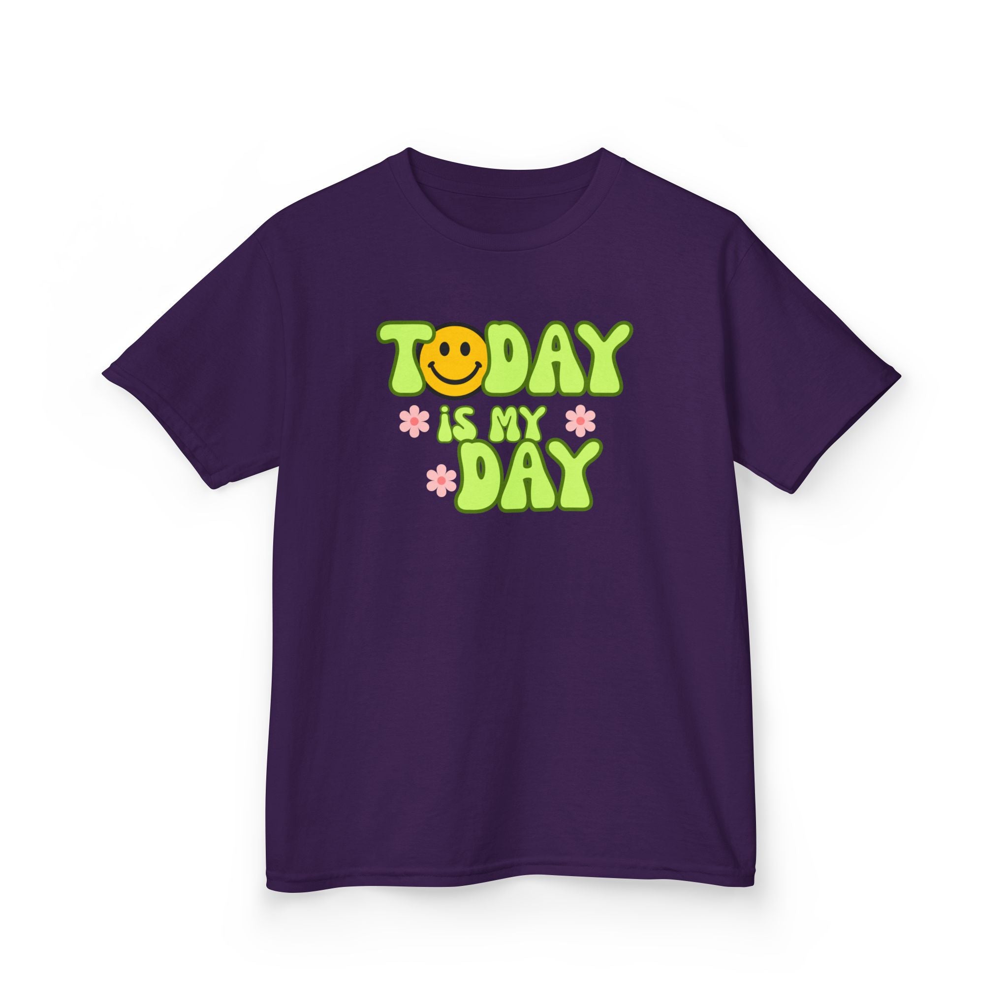 Kids "Today Is My Day" Smile Graphic Tee