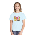 Youth Tee — "Good Is Good" Retro alphabet Graphic