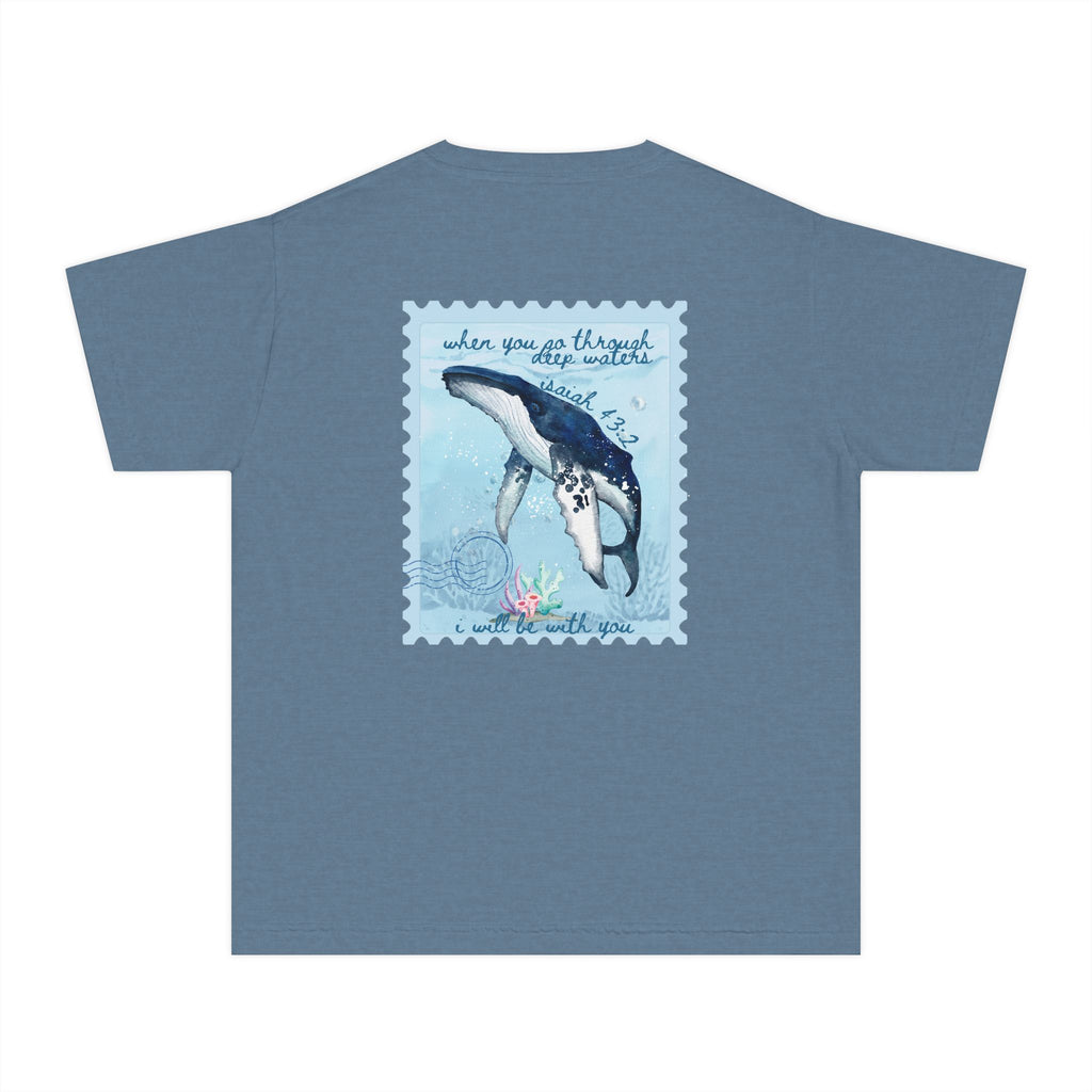 Deep waters- Isaiah 43:2 tee