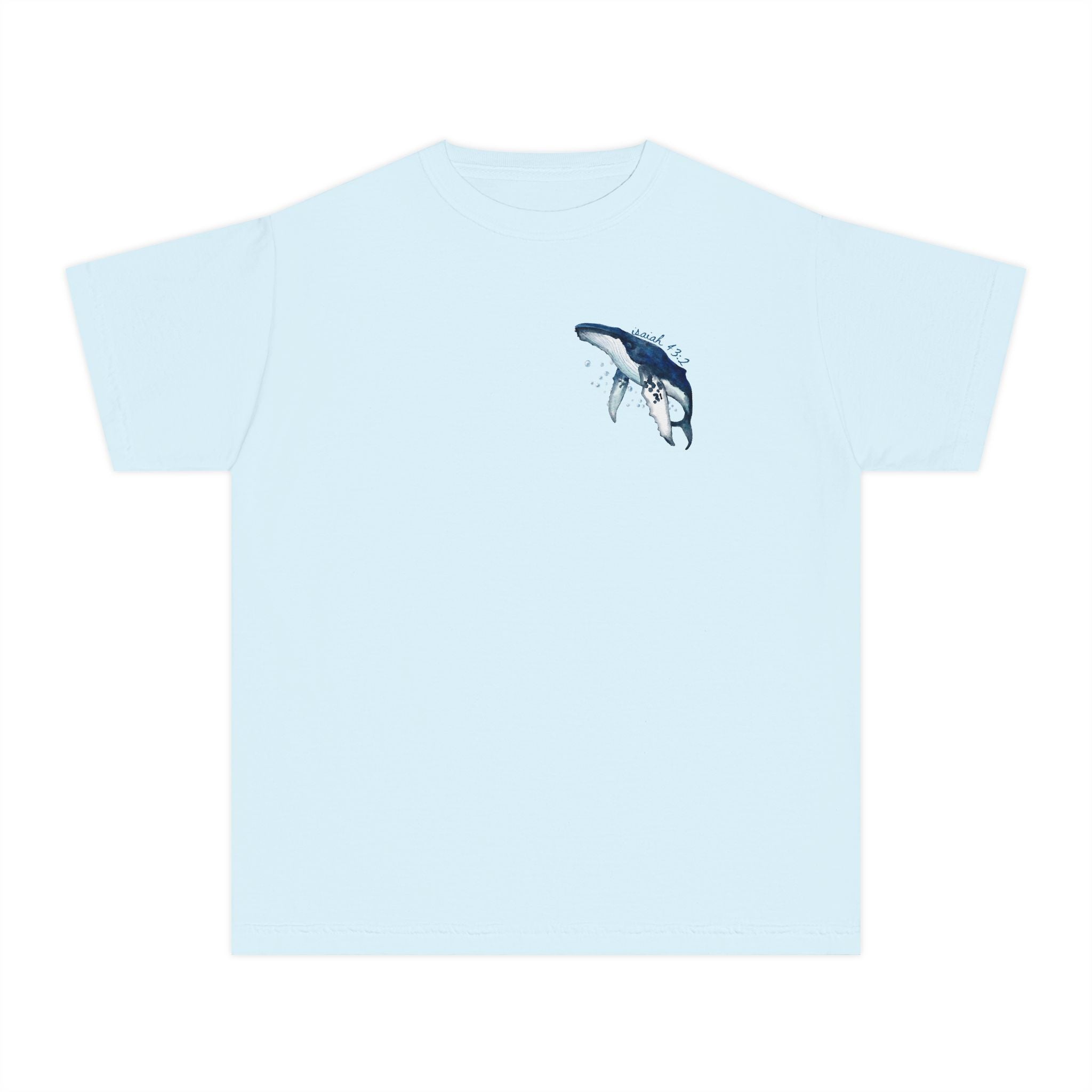 Deep waters- Isaiah 43:2 tee