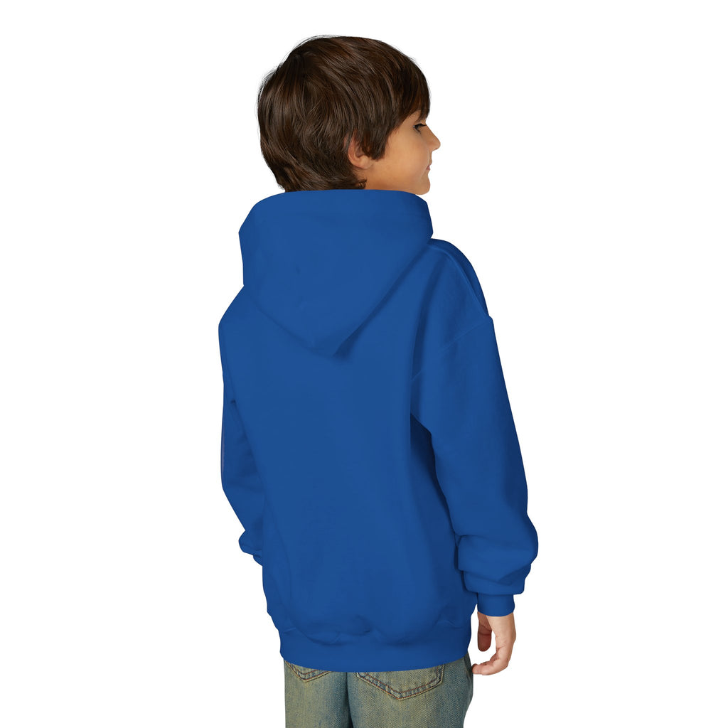 Little Ski Dude Kids Hoodie — Alpine Social Club Vintage Ski Crest