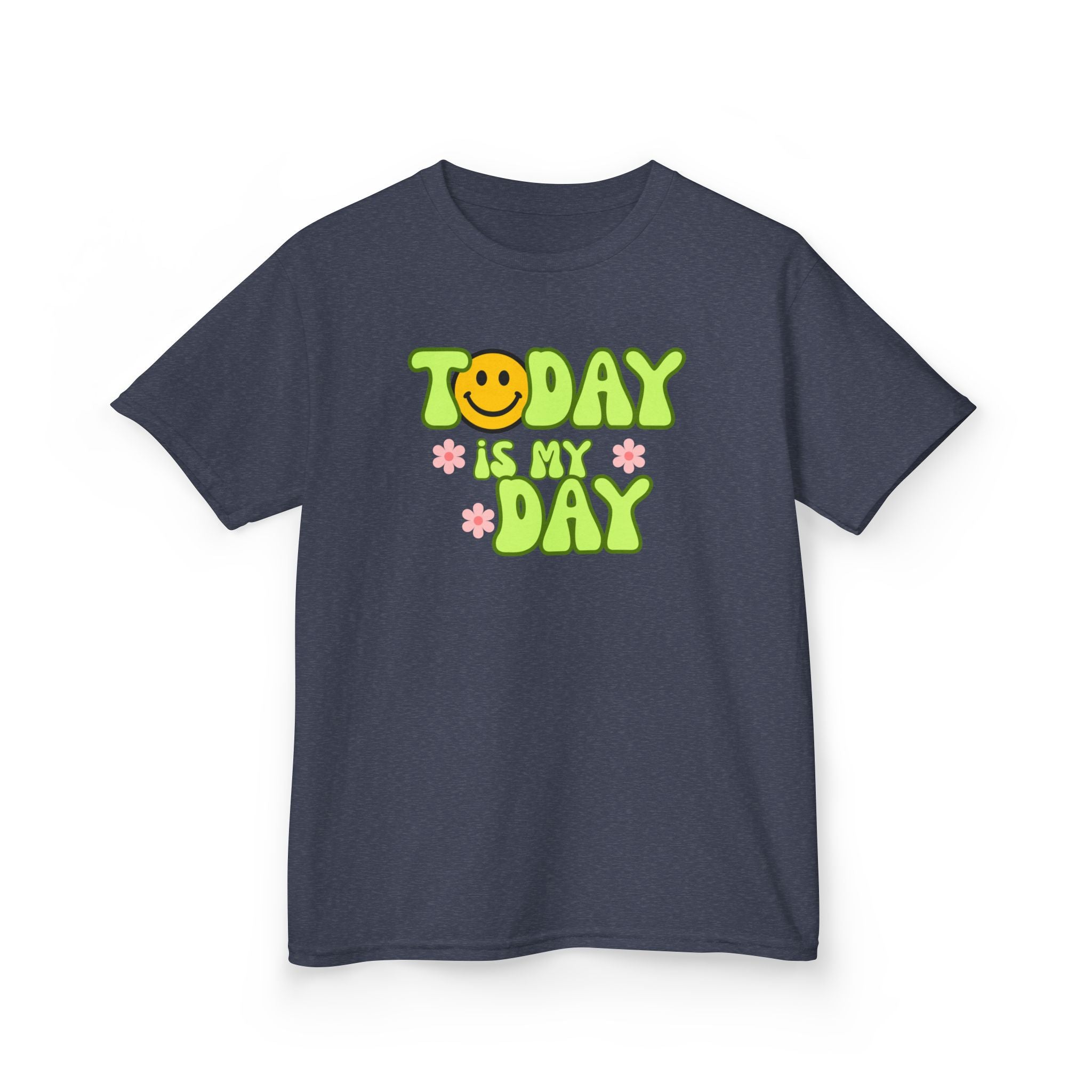 Kids "Today Is My Day" Smile Graphic Tee