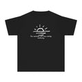 Youth Tee — "His Mercies Are New Every Morning" Sunrise Graphic Kids Shirt