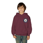 Little Ski Dude Kids Hoodie — Alpine Social Club Vintage Ski Crest