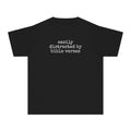 Youth Tee - "easily distracted by bible verses" Christian Graphic Shirt