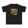 Rejoice in the Lord - Preppy pencil alphabet christian tee