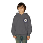 Little Ski Dude Kids Hoodie — Alpine Social Club Vintage Ski Crest