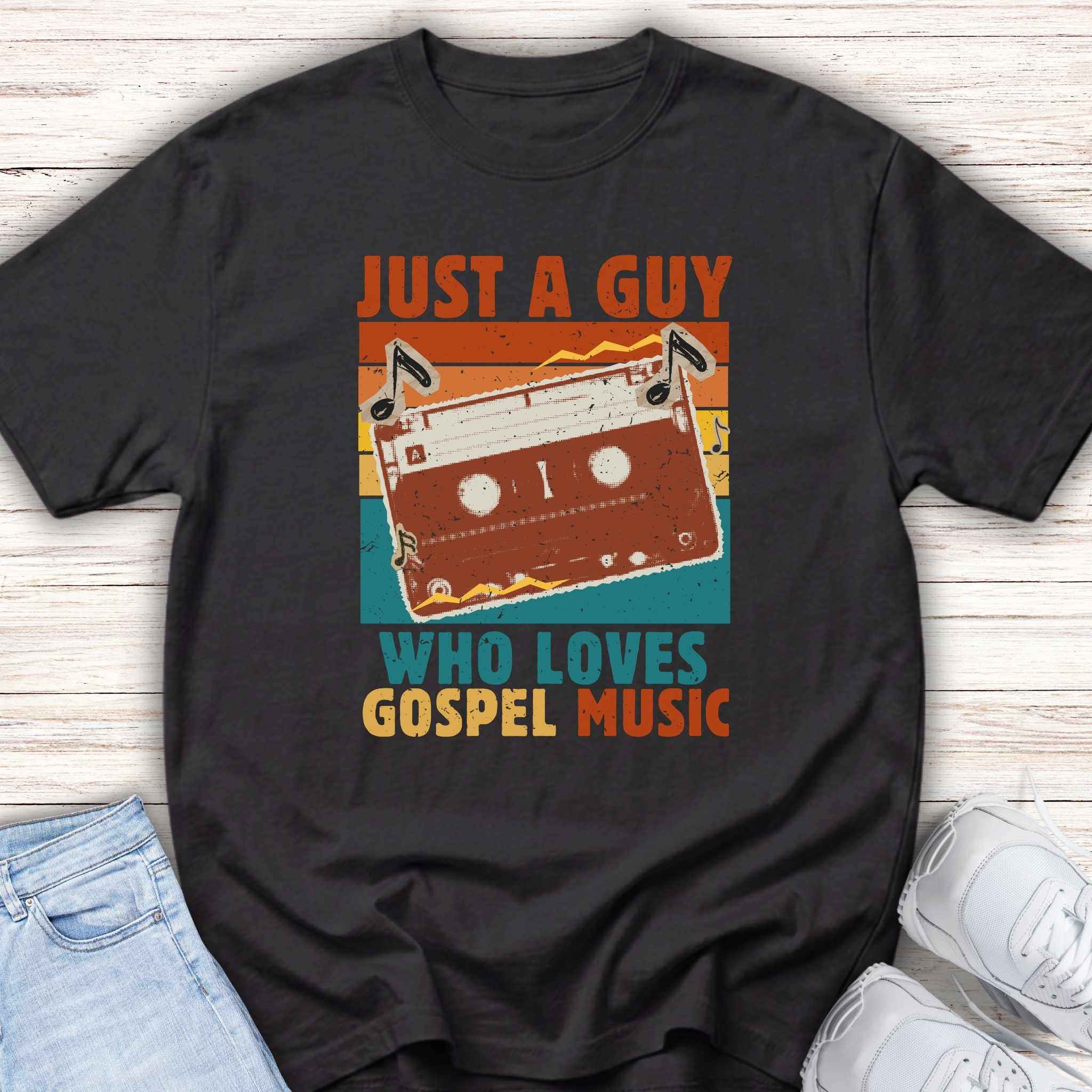 Youth Tee – “Just A Guy Who Loves Gospel Music” Retro Tee