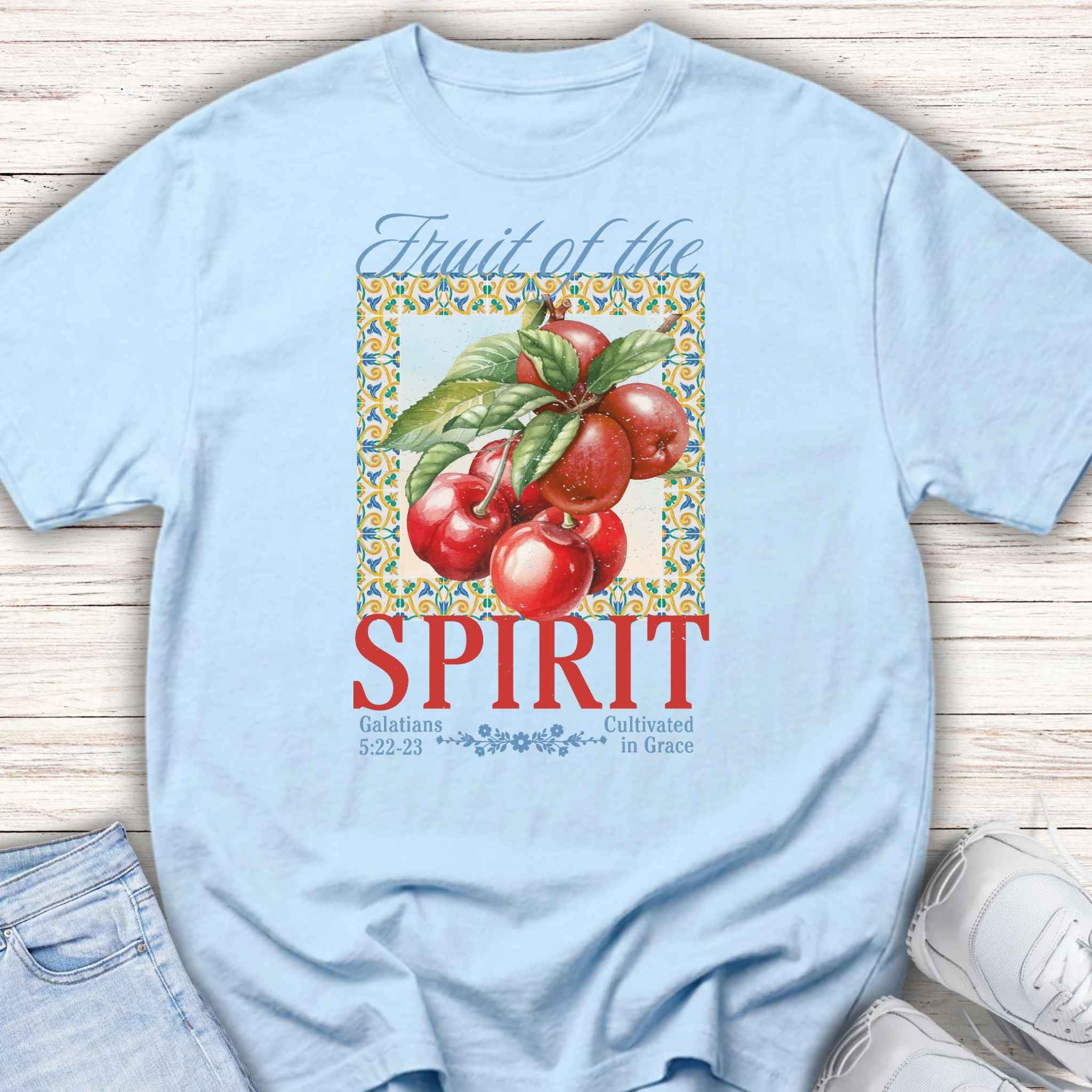 Youth Tee — Fruit of the Spirit Cherry Apple