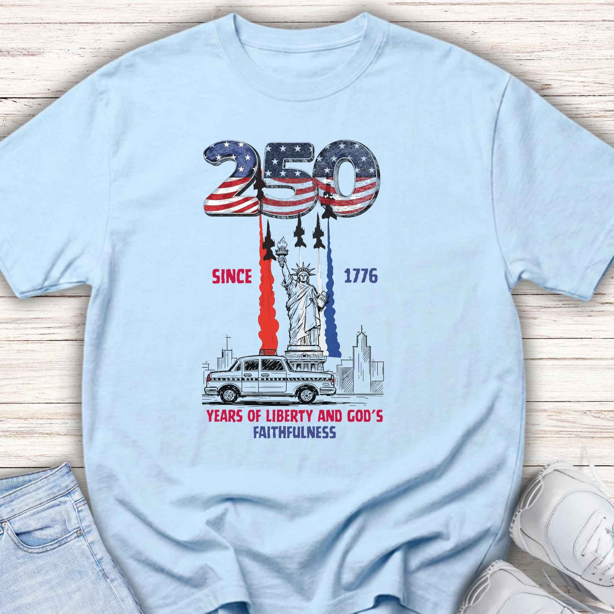 Youth Tee — 250th USA Celebration T-shirt (Since 1776)