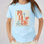 Go and preach the Gospel striped tee