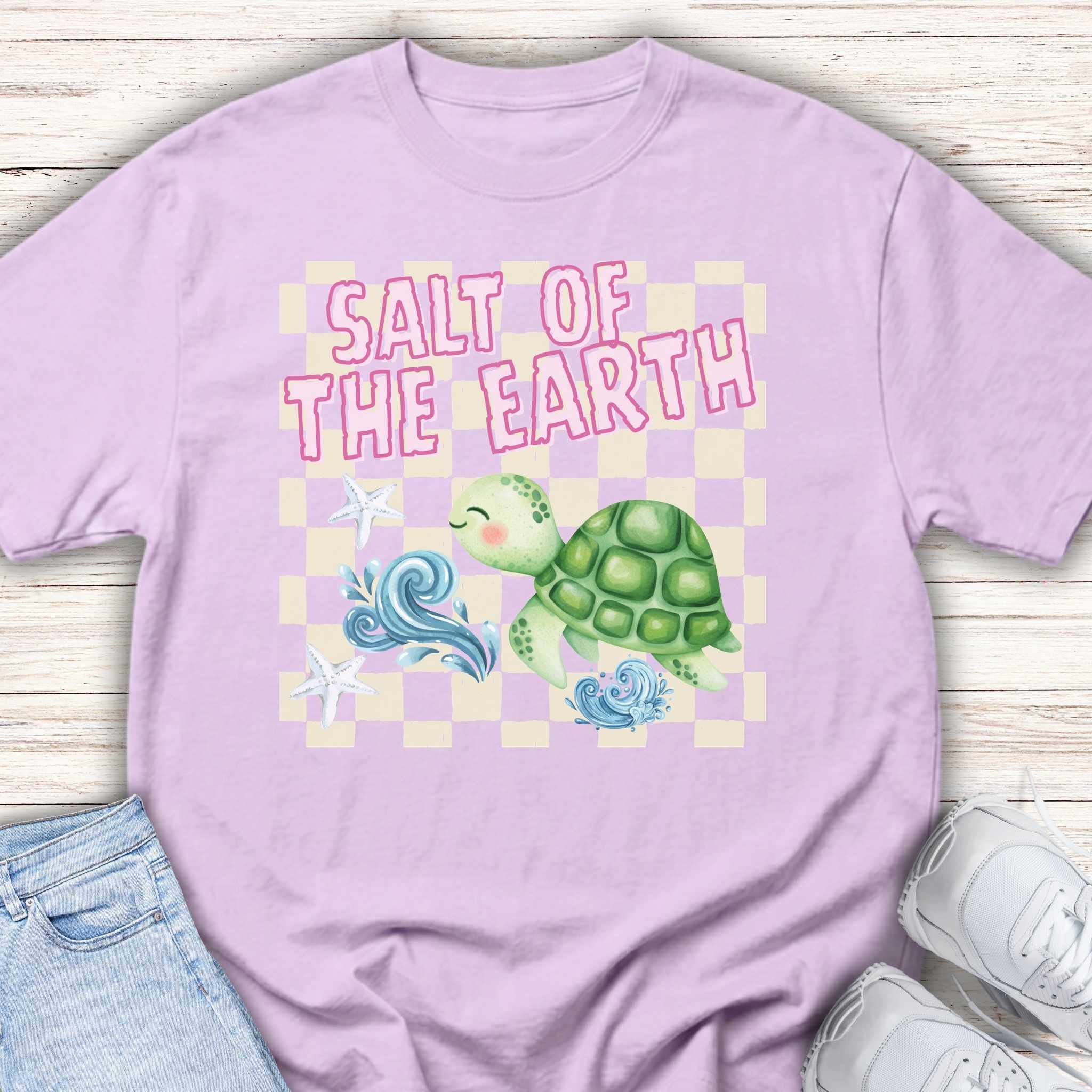 Youth Tee — "Salt of the Earth" Checkerboard Tee