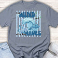 Youth Tee — "The Wind and Waves" Surf Wave Graphic Tee
