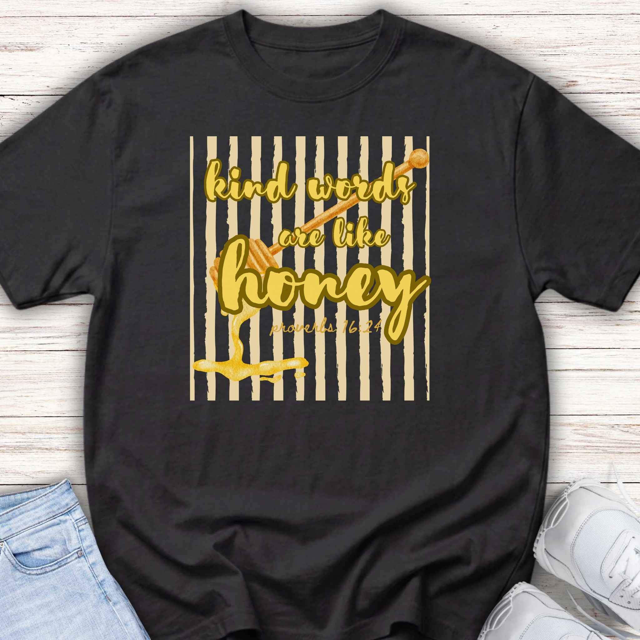 Youth T-Shirt — "Kind Words Are Like Honey" Tee