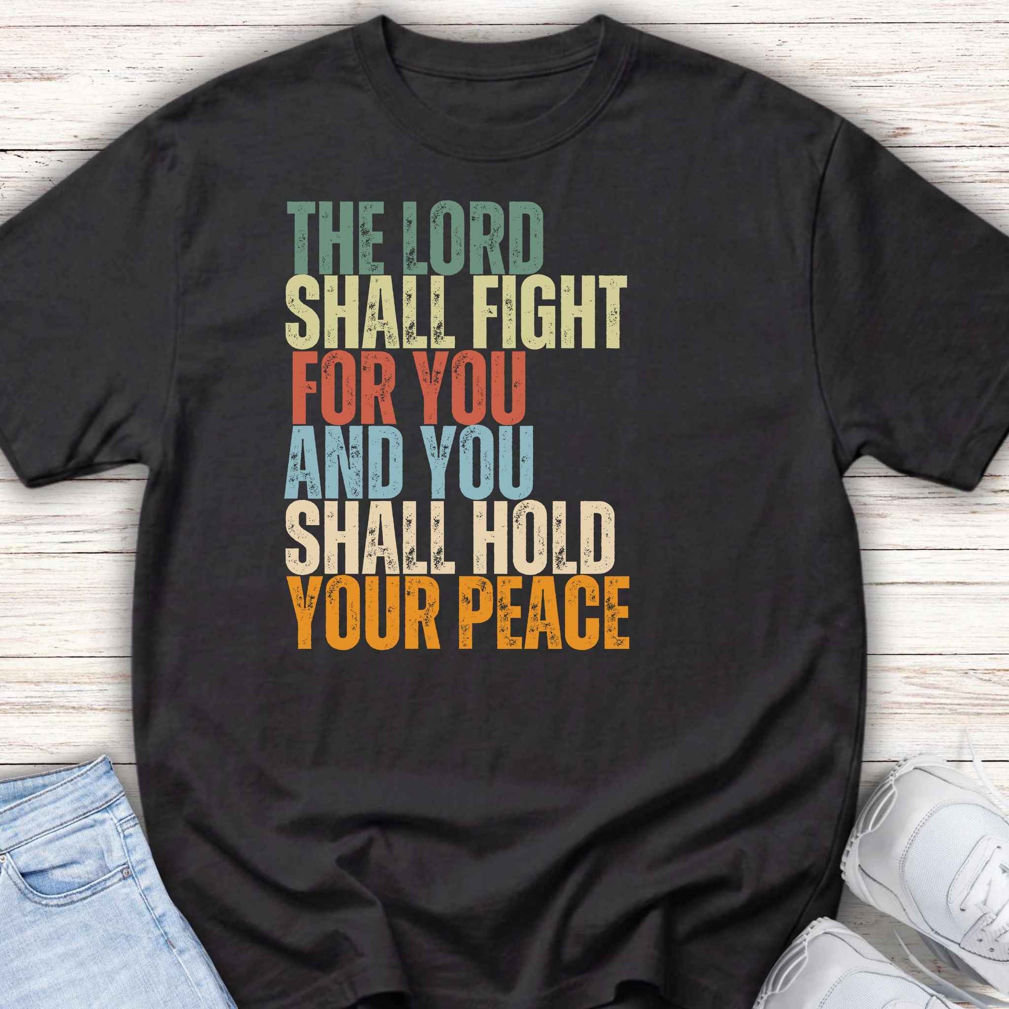 Youth Tee — "The Lord Shall Fight for You  Shirt