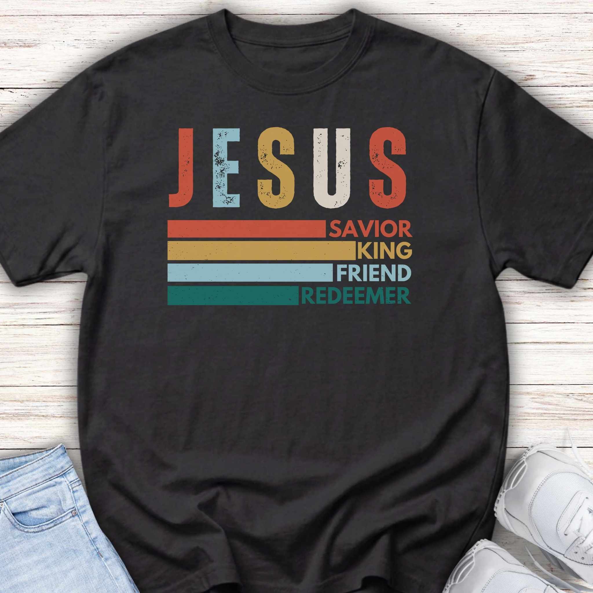 retro Jesus tee