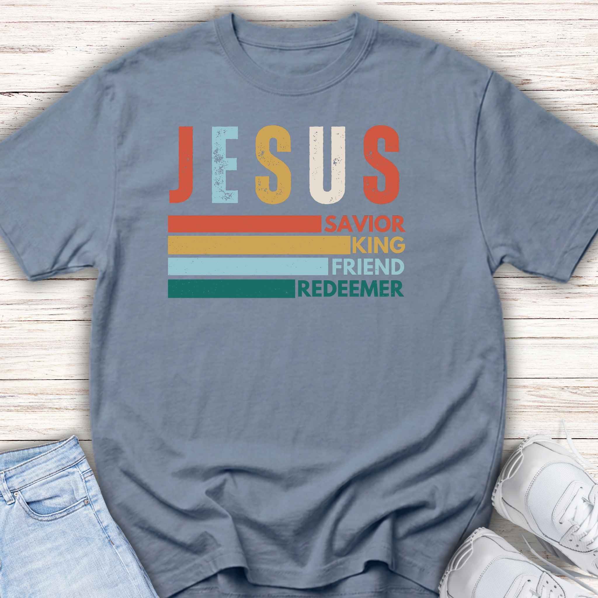 retro Jesus tee