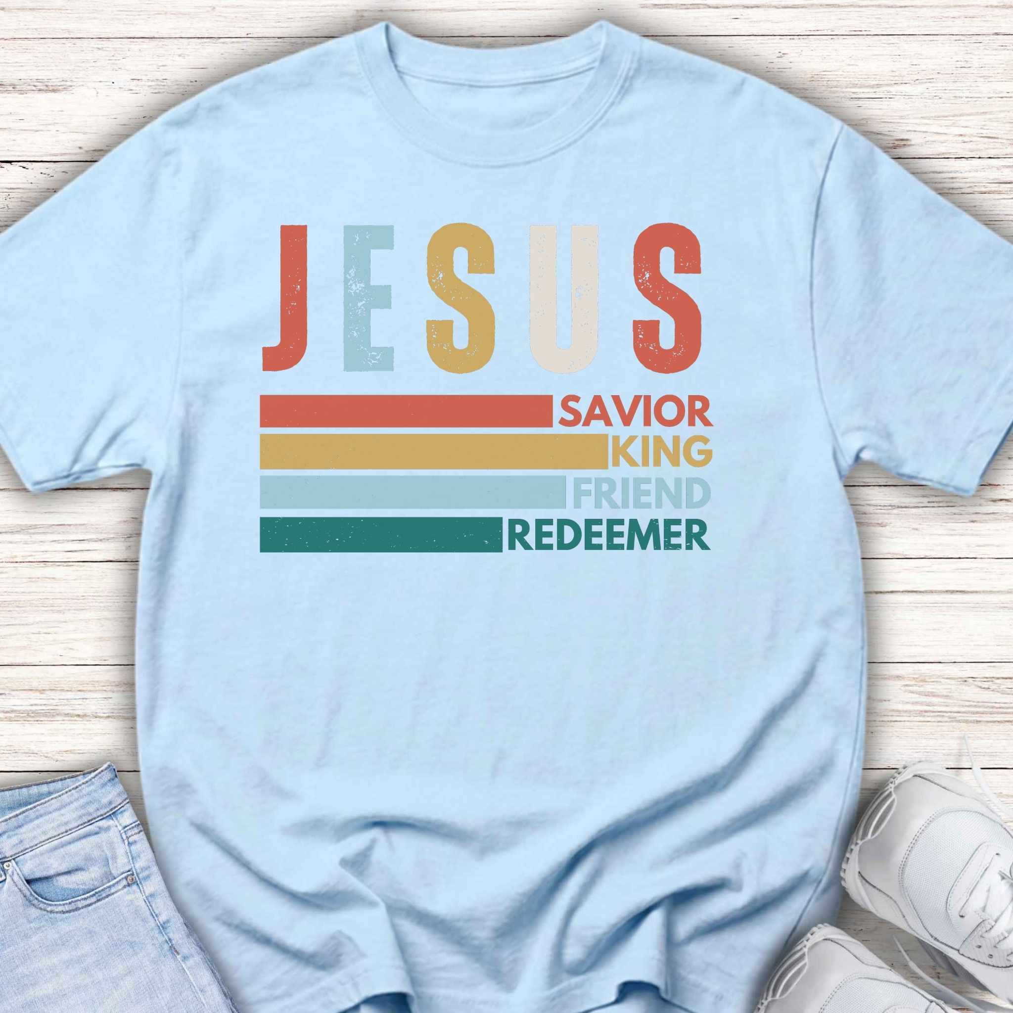 retro Jesus tee