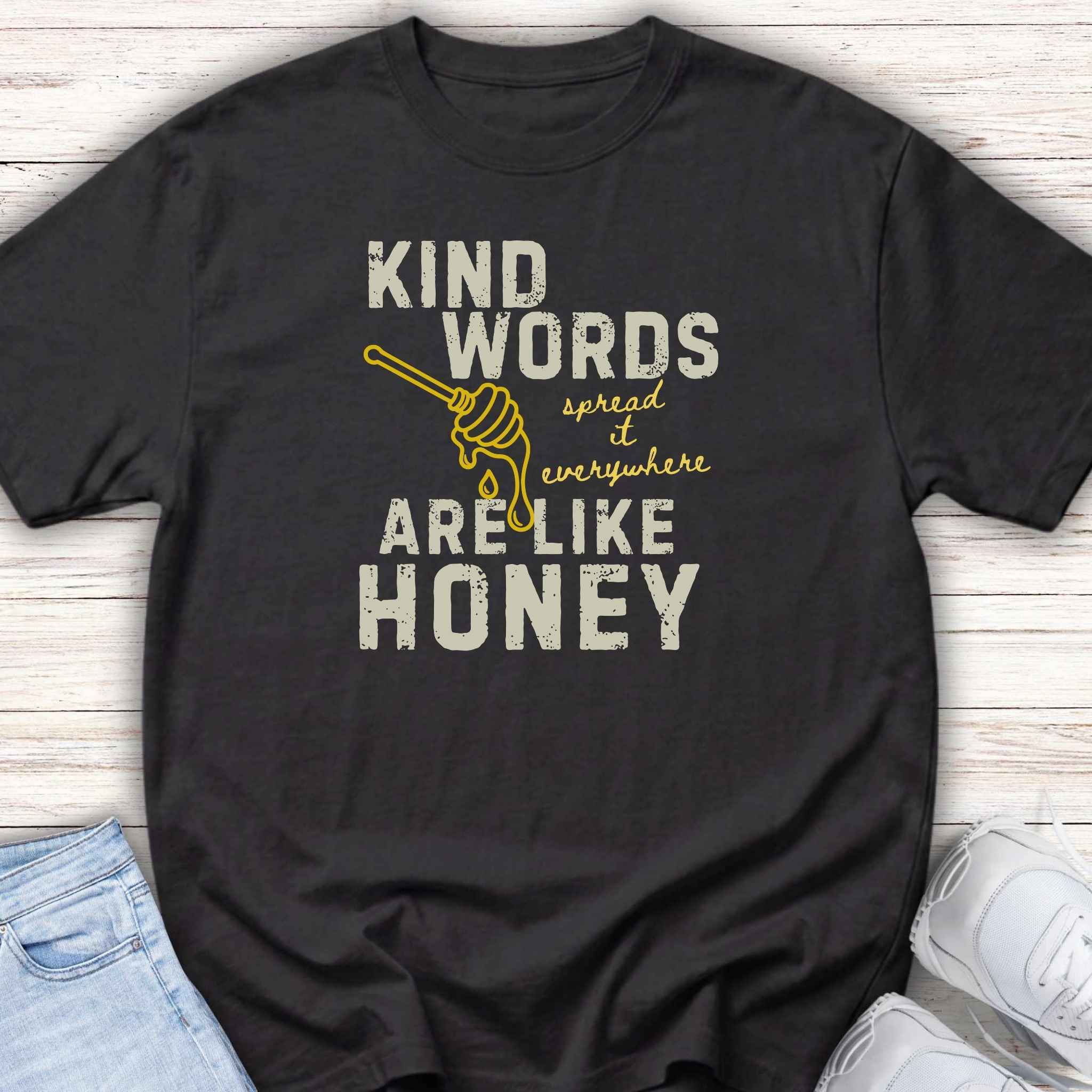 Youth Tee — "Kind Words Are Like Honey" Proverbs 16:24