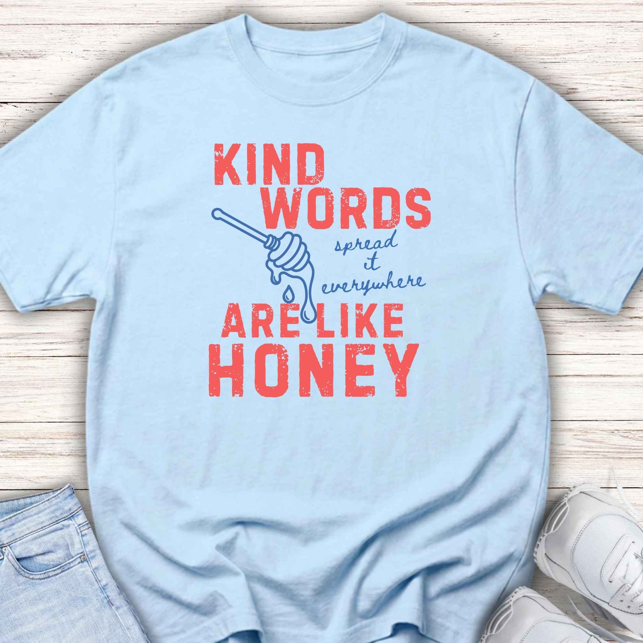 Youth Tee — "Kind Words Are Like Honey" Proverbs 16:24