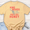 Youth Tee — "Kind Words Are Like Honey" Proverbs 16:24