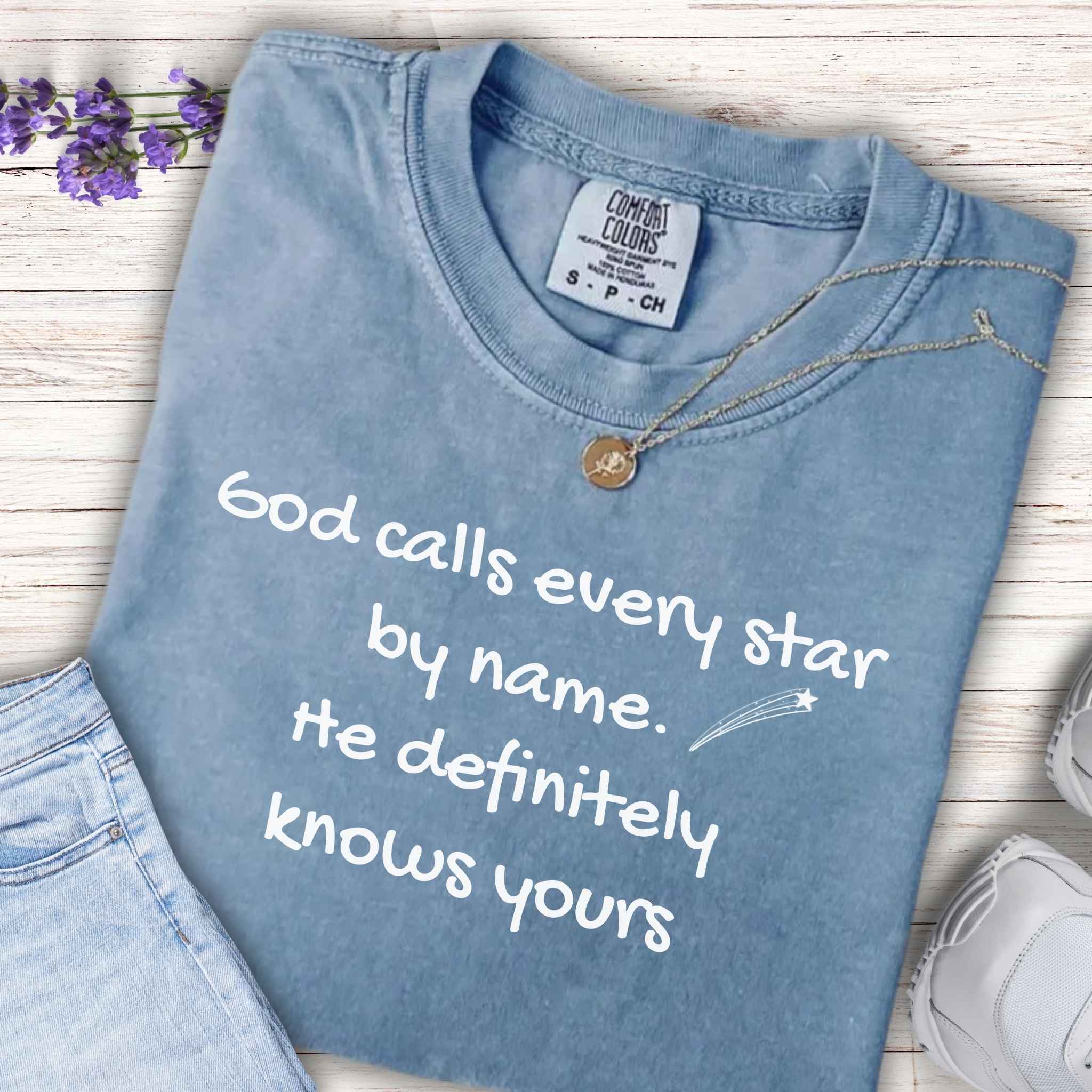 Youth Tee — "God knows your Name"