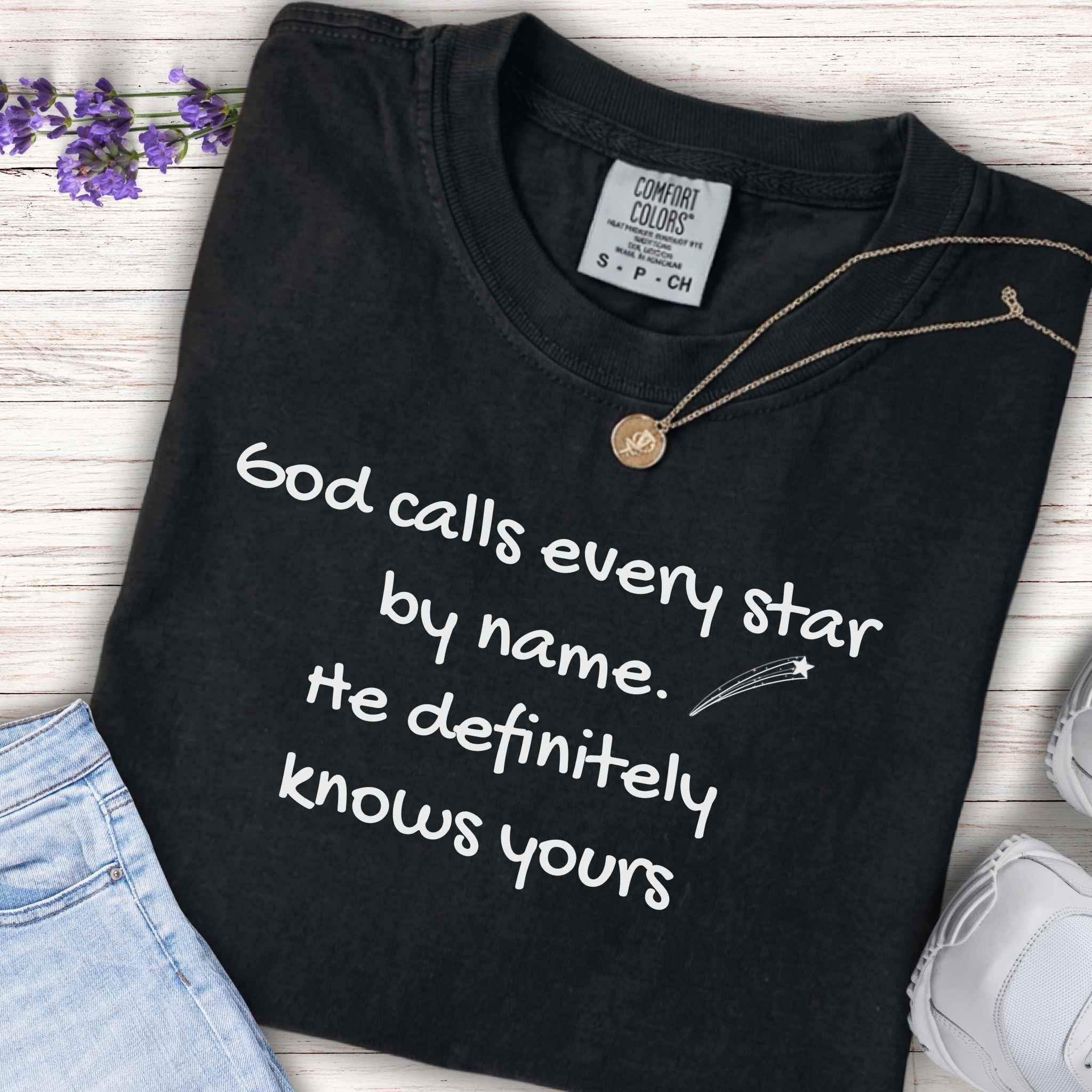 Youth Tee — "God knows your Name"