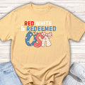 Youth Tee - “Red White & Redeemed” Patriotic Kids T-Shirt
