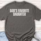 Youth Tee — "God's Favorite Daughter" Christian Kids' Shirt