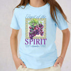 Youth Tee — "Fruit of the Spirit" Grapes Shirt