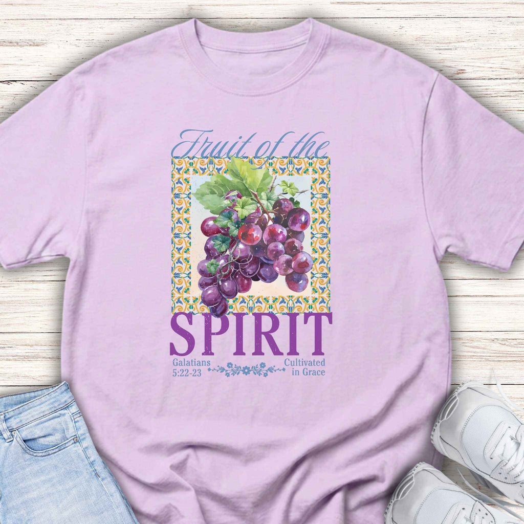 Youth Tee — "Fruit of the Spirit" Grapes Shirt