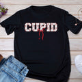 Kids 'CUPID' Graphic Tee – Valentine's Day Heart Pattern Shirt