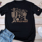 Kids Tee - Wild West Desert Cactus Graphic ("Wild West")