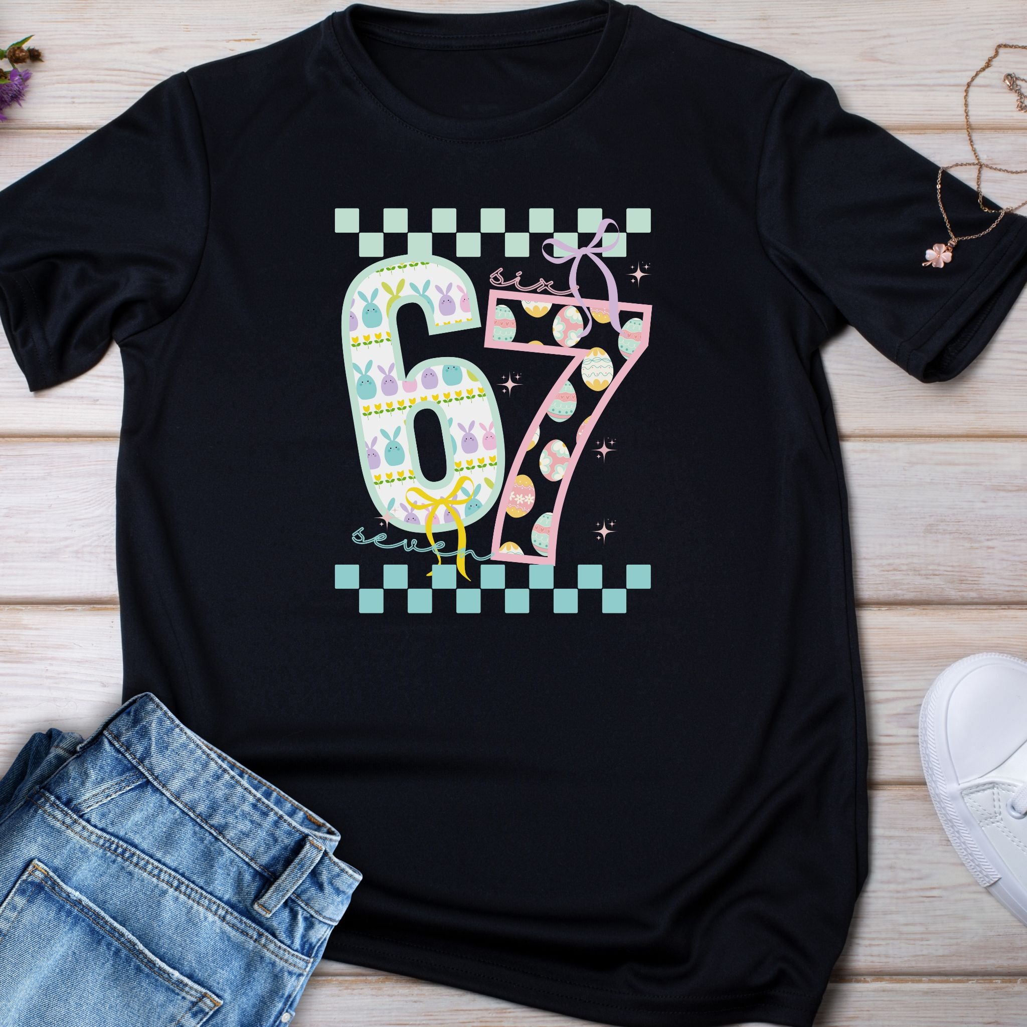 Kids Tee — Easter '67 Checkerboard  Tee