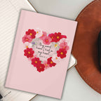 Floral Heart 'Your Word Have I Hid In My Heart' Prayer Journal