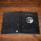 Moonlight Black Journal — "Tell it to the Moon" Hardcover Journal