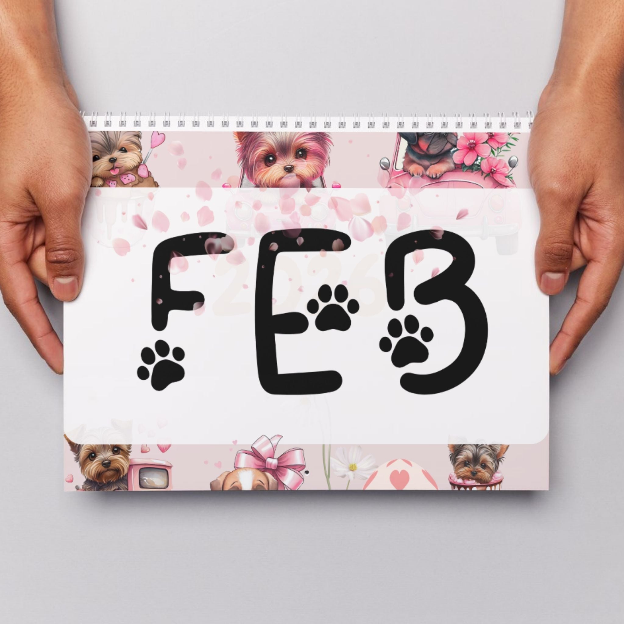 Watercolor Dogs Kids Calendar 2026 Wall Calendar | Cute Puppy Illustrations