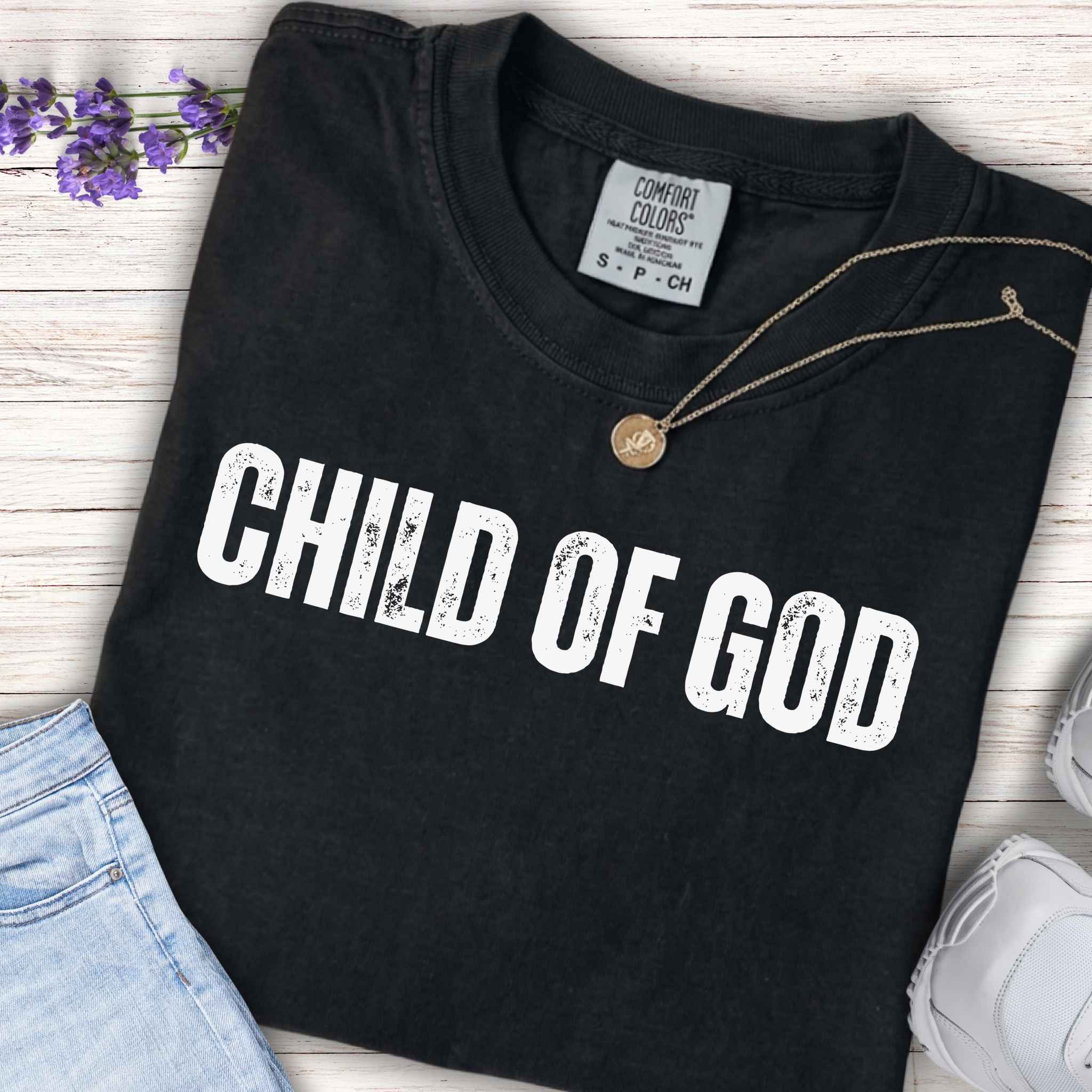 Child of God Youth Tee — Faith-Based Kids Christian T-Shirt
