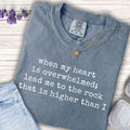 Youth Tee — "When my heart is overwhelmed Youth Tee